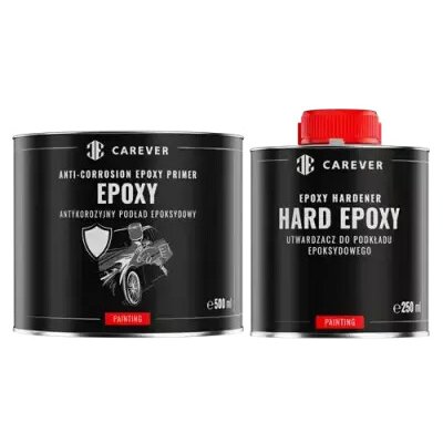 NOVOL CAREVER EPOXY PRIMER 2K SET - Epoxidový podklad 500ml + tužidlo 250ml | Zboží Auto