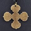 Přívěsky Amulet Symbols Symbol 40 Zkřížená vadžra průměr 2,5 cm