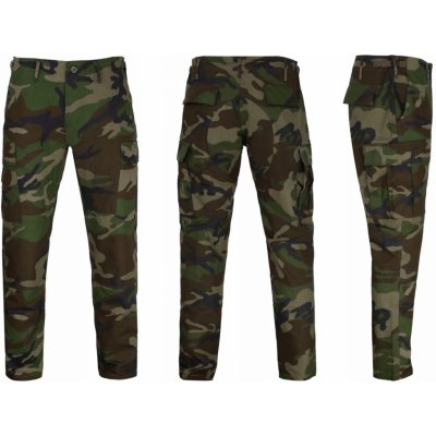 Kalhoty Teesar US BDU slim fit polní woodland – Zbozi.Blesk.cz