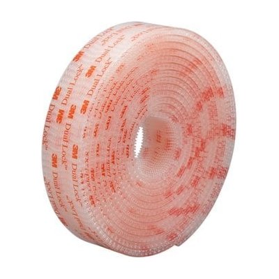 SJ 3562 samolepicí suchý zip 3M DUAL-LOCK, čirý, nízká hustota hříbků, cena za 1 běžný metr, exteriér a interiér šířka: 25mm – Zboží Dáma