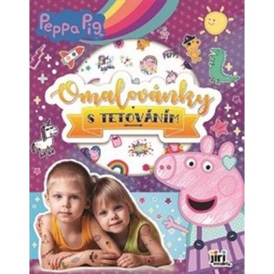 Omalovánky s tetováním Peppa Pig Jiří Models