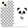 Pouzdro a kryt na mobilní telefon Apple Mobiwear flip Apple iPhone 15 Plus - M030P Panda Amálka