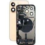 Kryt Apple iPhone 14 Pro zadní Housing s Malými Díly Zlatý – Zboží Živě