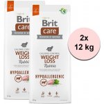 Brit Care Hypoallergenic Weight Loss Rabbit 2 x 12 kg – Hledejceny.cz