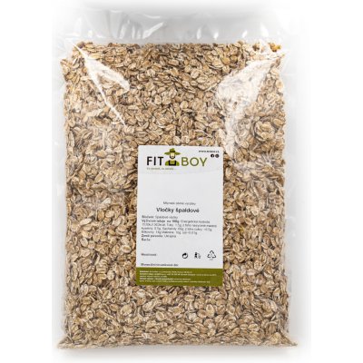 Fitboy Vločky špaldové 1 kg – Hledejceny.cz