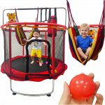 Tomido 150 cm + síť, míč, basketbal – Hledejceny.cz