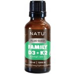 NATU Family Vitamin D3+K2 MK-7 vegan 30 ml – Hledejceny.cz