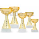Pohár EKONOM výška 11 cm zlatý – Sleviste.cz