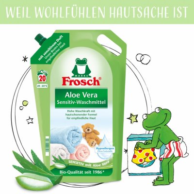 Frosch gel na praní Aloe vera 2 l – Zbozi.Blesk.cz