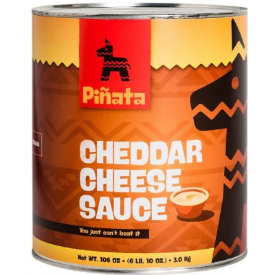Pinata Cheddar Cheese Sauce 3 kg – Zboží Mobilmania