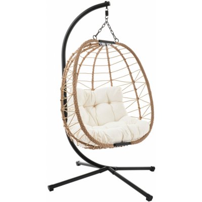 di volio Závěsné křeslo Corta béžové – Zboží Dáma