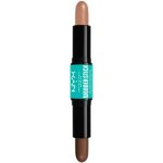 NYX Professional Makeup Wonder Stick Dual Face Lift oboustranná konturovací tyčinka 04 Medium 2 x 4 g – Sleviste.cz