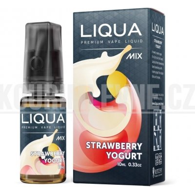 Ritchy Liqua MIX Strawberry Yogurt 10 ml 0 mg – Hledejceny.cz