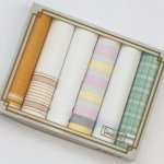 Ëtex Dámské látkové kapesníky VASSINI - 6 kusů oranžové – Hledejceny.cz