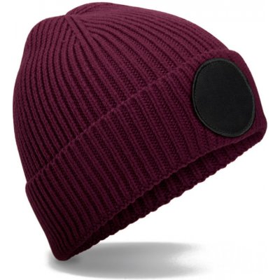 Beechfield s kruhovou nášivkou B332R Burgundy – Hledejceny.cz