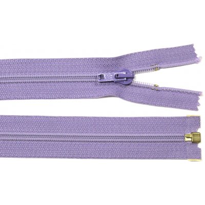 Spirálový zip no.5 rozepínací 70cm - více barev color: 566 lila fialová – Hledejceny.cz