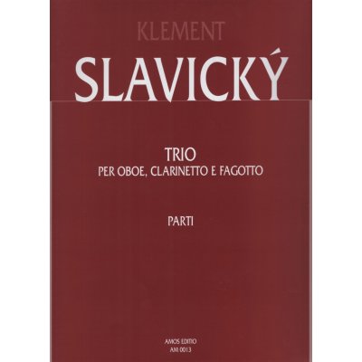 Slavický TRIO pro hoboj klarinet a fagot – Zboží Mobilmania