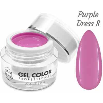 NANI UV/LED gel Professional Purple Dress 5 ml – Sleviste.cz