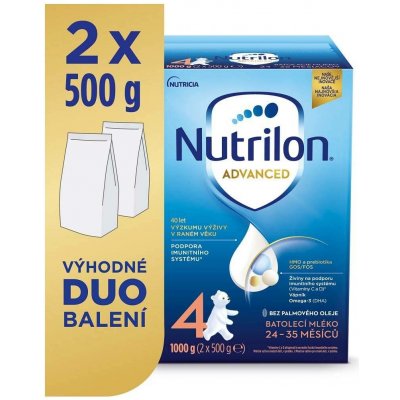 Nutrilon 4 batolecí 24–35 m 1000 g – Hledejceny.cz
