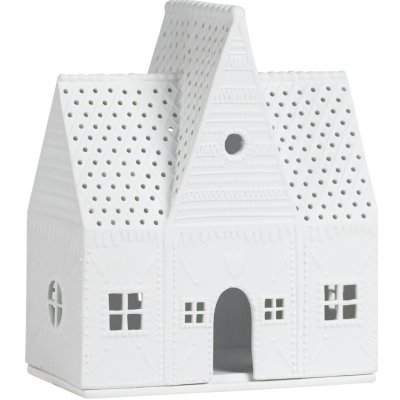 räder Porcelánový svícen Gingerbread House Large, bílá barva, porcelán – Zboží Dáma räder Porcelánový svícen Gingerbread House Large, bílá barva, porcelán – Zboží Dáma