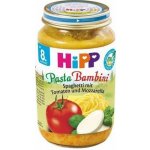 HiPP Bio Rajčata se špagetami a mozzarellou PASTA BAMBINI bezmasý 3 x 220 g – Sleviste.cz