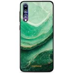 Pouzdro Mobiwear Glossy Huawei P20 Pro - G023G - Zelený mramor – Zboží Mobilmania