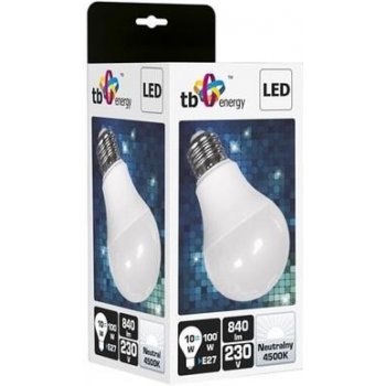 TB Energy LED žárovka E27 230V 10W,Neutrální bílá