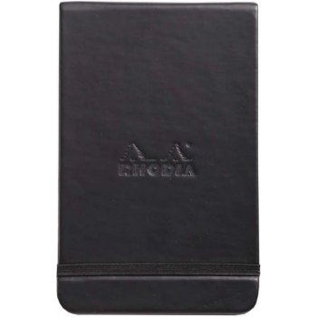Rhodia Zápisník tečkovaný Webnotepad 9x14cm černý