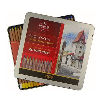 KIN Suché pastely v tužce 24 ks – Zboží Dáma