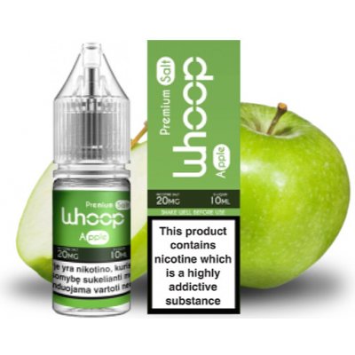 WHOOP SALT Apple 10 ml 20 mg – Zbozi.Blesk.cz