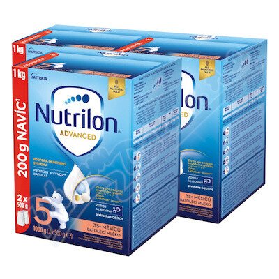 Nutrilon Advanced 5 3 x 1000g – Zboží Dáma
