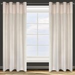 Design 91 ZATEMŇOVACÍ ZÁVĚS NA KROUŽCÍCH AGNES 140X250 CM KRÉMOVÁ – Hledejceny.cz
