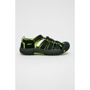 Dětské trekové boty Keen Newport H2 JR black lime green