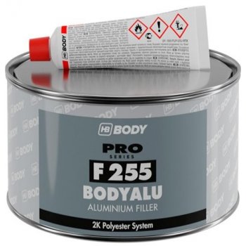 HB BODY F255 BodyAlu tmel s hliníkem 1kg šedý