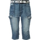 Airwalk Belted Cargo Short junior Boys light wash