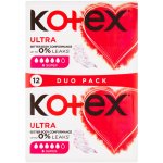 Kotex Ultra Super Duo dámské hygienické vložky 12 ks – Zboží Mobilmania