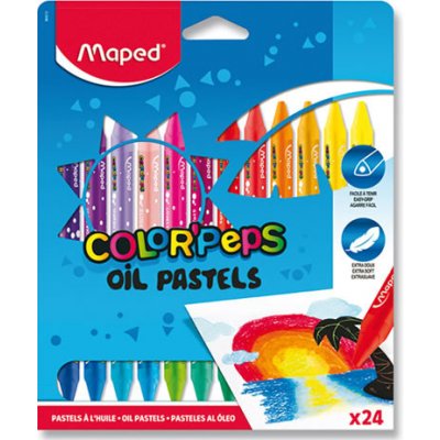 Maped Olejové pastely Color´Peps 24 ks – Zboží Dáma