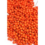 Detoa dřevěné korálky oranžové 4 mm 10 ks – Sleviste.cz