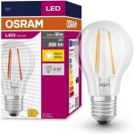 Osram LED žárovka E27 Filament CLA FIL 7W 60W teplá bílá 2700K – Sleviste.cz