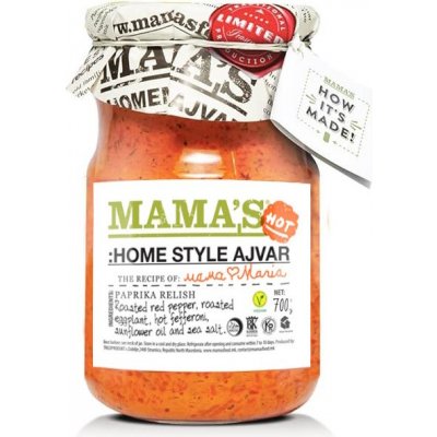 Mama's Ajvar HOT pálivý 700 g – Zbozi.Blesk.cz