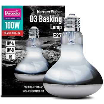 Arcadia D3 Basking Lamp 100 W