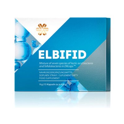 Essense of biotics. Elbifid probiotika 15 kapslí – Hledejceny.cz