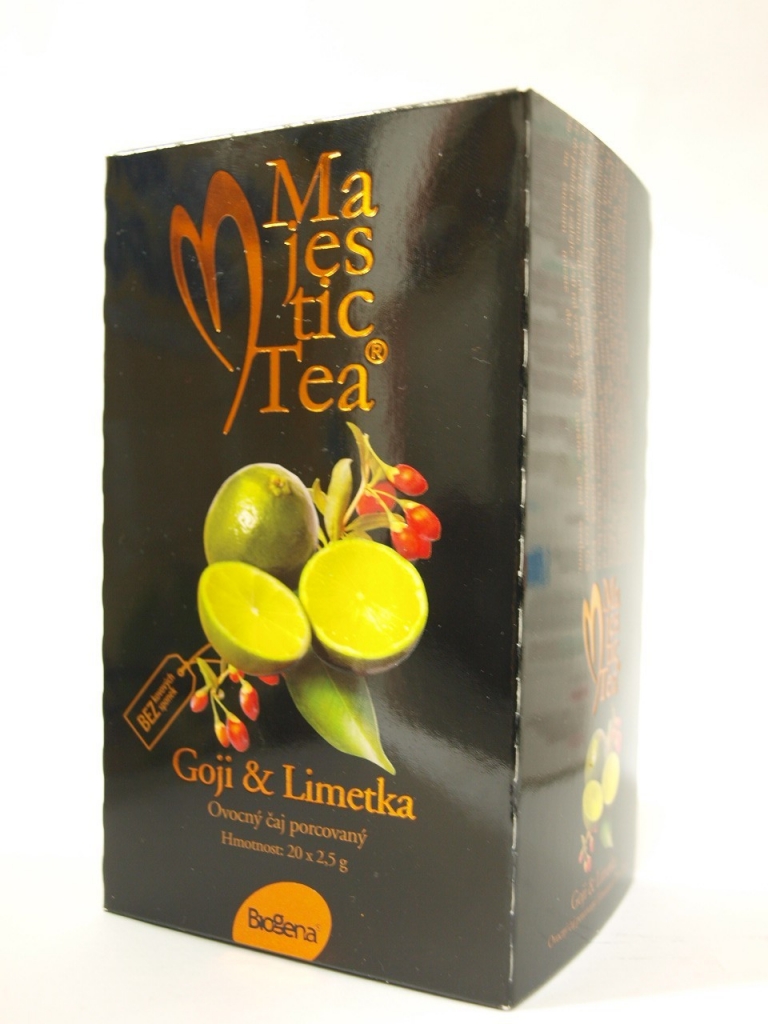 Biogena Čaj Majestic Tea Goji Limetka 20 x 2,5 g