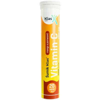Klas Šumík Vitamin C 1000 mg 20 tablet – Hledejceny.cz