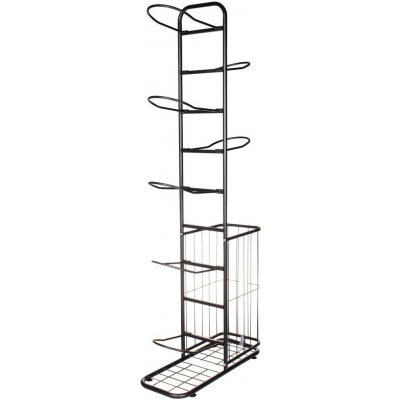 Merco Multisport 7 stojan na sportovní pomůcky černá - 1 ks – Zbozi.Blesk.cz