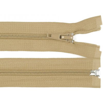 Prima-obchod Spirálový zip No 5 délka 35 cm bundový POL, barva 308 hnědá přírodní – Hledejceny.cz