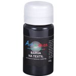 Barva na tmavý textil 40 g černá – Zboží Dáma