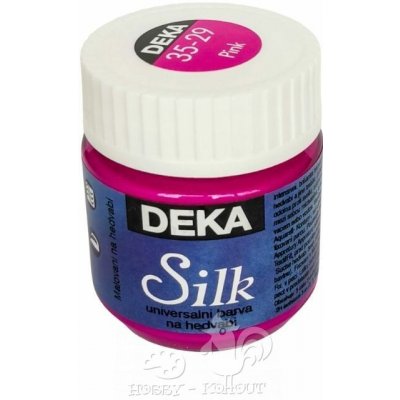 Deka Barvy na hedvábí 50 ml růžová pink – Zboží Dáma