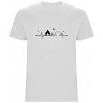 Pánské tričko EKG STAN bílá – Sleviste.cz