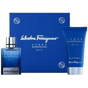 Salvatore Ferragamo Acqua Essenziale Blu EDT 30 ml + sprchový gel 50 ml dárková sada